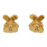 Vintage Tiffany & Co. Cross Stitch Stud Earrings