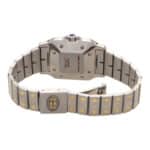 Vintage Cartier Santos Galbée Steel and Gold Watch Automatic