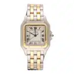 Vintage Cartier Panthere 27mm Gold and Steel Watch