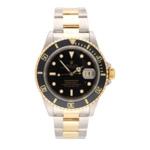 Vintage 1994 Rolex Submariner 16613 in Steel and Gold