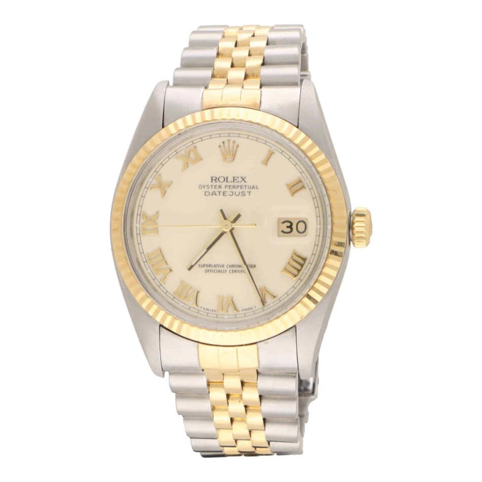 Vintage Rolex Oyster Perpetual Datejust with Roman Numerals