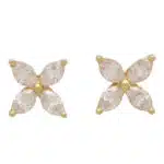 Vintage Tiffany & Co. Victoria Diamond Earrings (Size Small)
