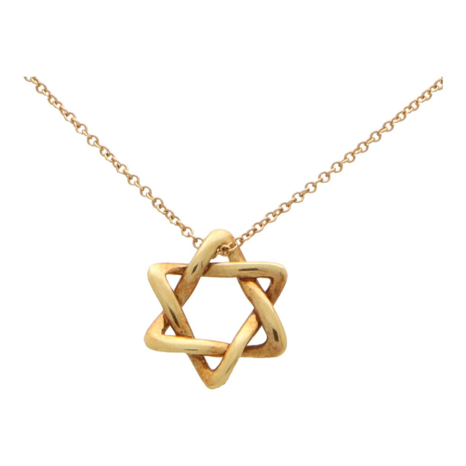 Vintage Elsa Peretti for Tiffany & Co. Star of David Necklace