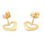 Vintage Elsa Peretti for Tiffany & Co. Open Heart Stud Earrings