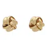 Vintage Knot Earring in 9k Yellow Gold