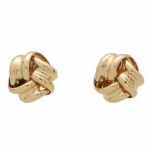 Vintage Knot Earring in 9k Yellow Gold