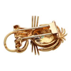 Vintage 1970's Van Cleef & Arpels Lion Brooch