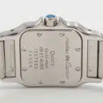 Vintage Cartier 24mm Santos Galbee with Box and Papers