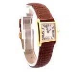 Vintage Cartier Tank Francaise 18k Yellow Gold Watch