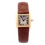 Vintage Cartier Tank Francaise 18k Yellow Gold Watch