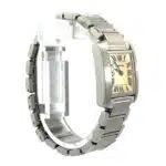 Vintage Cartier Tank Francaise Mother of Pearl Watch