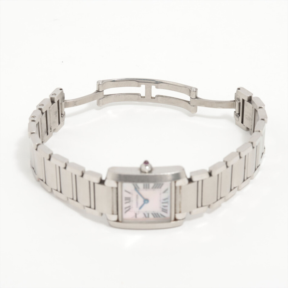 Vintage Cartier Tank Francaise Mother of Pearl Watch