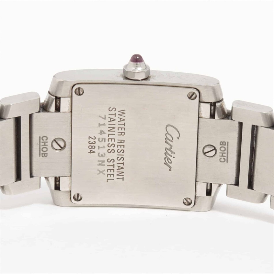 Vintage Cartier Tank Francaise Mother of Pearl Watch