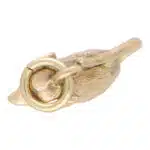 Vintage Ruby Eyed Rodent Charm