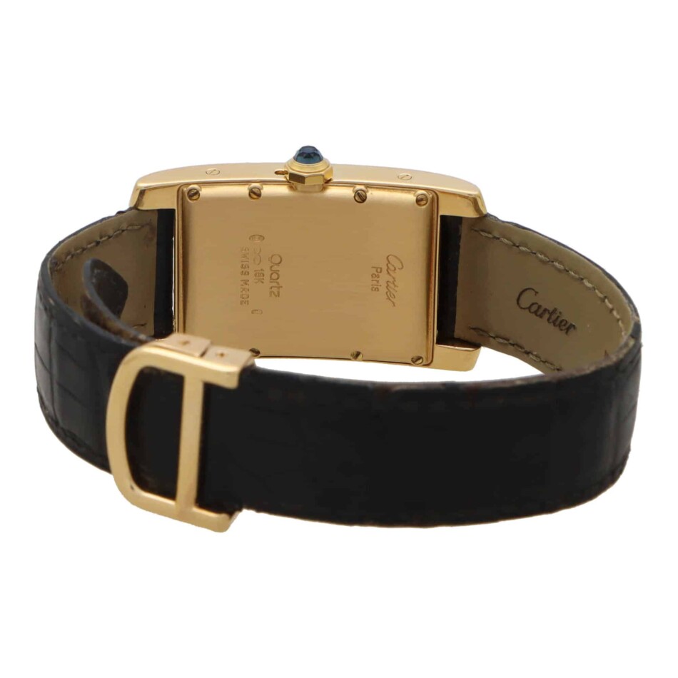 Vintage Cartier Tank Americaine Moonphase in 18ct Gold