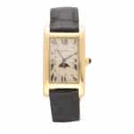 Vintage Cartier Tank Americaine Moonphase in 18ct Gold