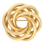 Vintage Tiffany & Co. Swirl Brooch