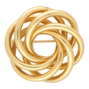 Vintage Tiffany & Co. Swirl Brooch