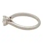 Vintage GIA Certified Cartier Round Cut Solitaire Ring