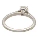 Vintage GIA Certified Cartier Round Cut Solitaire Ring