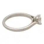 Vintage GIA Certified Cartier Round Cut Solitaire Ring
