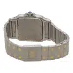 Vintage Cartier Santos Galbee 24mm Steel and Gold Watch