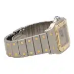 Vintage Cartier Santos Galbee 24mm Steel and Gold Watch