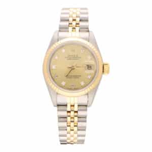 Vintage 1988 Rolex Datejust Watch with Diamond Dial