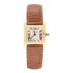 Vintage Cartier Tank Francaise 18k Yellow Gold Watch