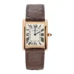 Vintage Cartier Tank Solo 3167  in 18k Rose Gold