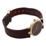 Vintage Must De Cartier Maroon Dial Watch