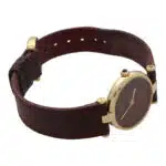 Vintage Must De Cartier Maroon Dial Watch