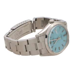 Vintage 1974 Rolex Oysterdate Custom Blue Watch