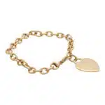 Vintage Tiffany & Co. Heart Tag Link Bracelet