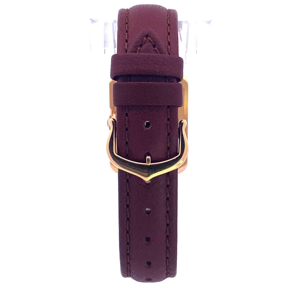 Vintage Cartier Tank Anglaise Rose Gold 23mm Watch