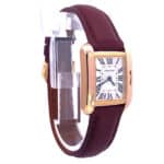 Vintage Cartier Tank Anglaise Rose Gold 23mm Watch