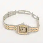 Vintage Cartier Panthere 22mm Gold and Steel Watch