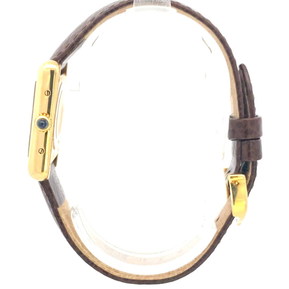 Vintage Cartier Tank Louis 2442 Watch in Yellow Gold