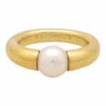 Vintage Cartier Pearl Ring