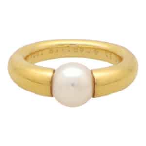 Vintage Cartier Pearl Ring