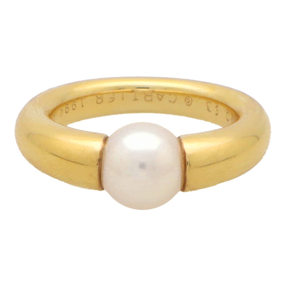 Vintage Cartier Pearl Ring