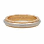 Vintage Tiffany & Co. Platinum and Rose Gold Wedding Band