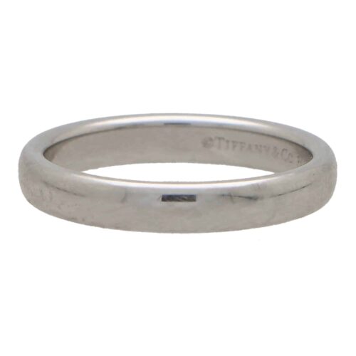 Vintage Tiffany & Co. Forever Platinum Wedding Band