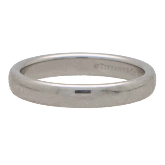 Vintage Tiffany & Co. Forever Platinum Wedding Band