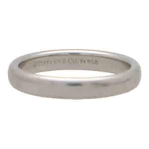 Vintage Tiffany & Co. Forever Platinum Wedding Band