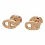 Vintage Hermes 'Farandole' Anchor Earrings