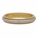 Vintage Tiffany & Co. Platinum and Yellow Gold Wedding Band