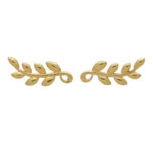 Vintage Paloma Picasso for Tiffany & Co. Olive Leaf Earrings