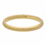 Vintage Tiffany & Co. Yellow Gold Wedding Band