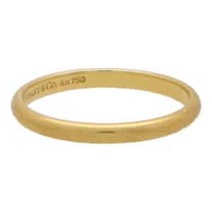 Vintage Tiffany & Co. Yellow Gold Wedding Band